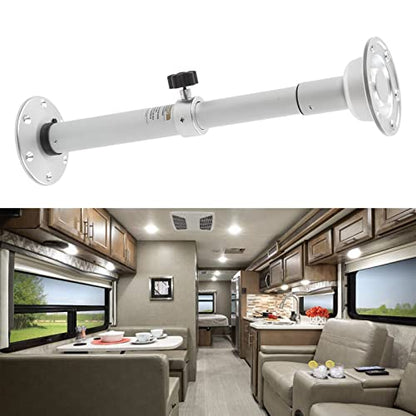  DAUERHAFT RV Table Pedestal, Strong Anodic Oxidation Rustproof Telescopic Table Stand Stable Aluminium Alloy Detachable High Strength For Caravan For Boat