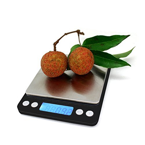 Spirit 0.01oz/0.1g 3000g Digital Multifunction Pocket Scale With Back-Lit LCD Display