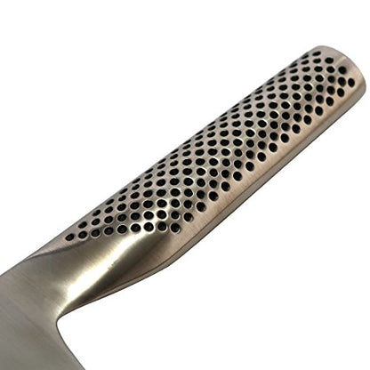 Global G-56, Classic 7 Inch Knife, Stainless Steel Vegetable Ground Hollow Chef's, 7"