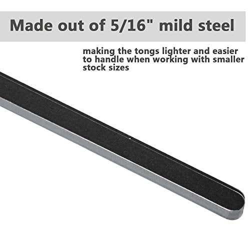  DIY Rapid Tongs Bundle Set - Blacksmith Five Types Of Tongs Bundle Set Comes With Rivet