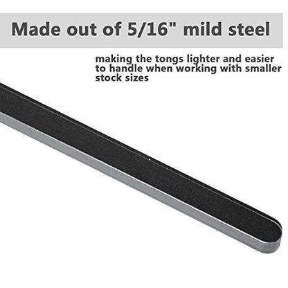  DIY Rapid Tongs Bundle Set - Blacksmith Five Types Of Tongs Bundle Set Comes With Rivet
