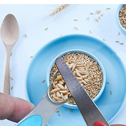  Measuring Spoons Set, Dual Sided(7PCS), Magnetic Measuring Spoons Stainless Steel Easy To Read, Measuring Spoons Stay Together Fits In Spice Jar