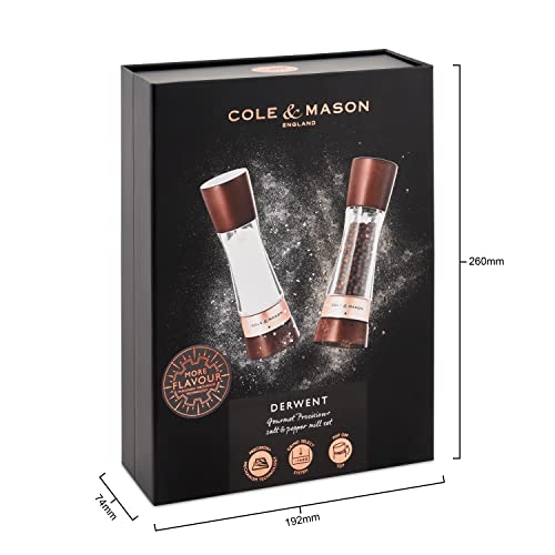Cole & Mason Derwent Gift Set Chestnut Rose Gold