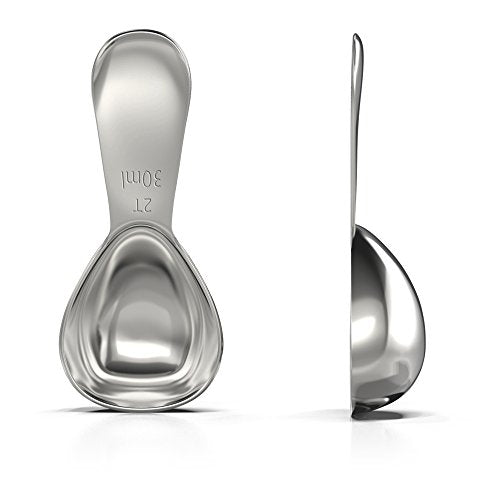  - Stainless Steel Coffee Scoop (2 Tablespoon Scoop) Exact Measuring Spoon For Coffee, Tea, Sugar, Flour And More! …