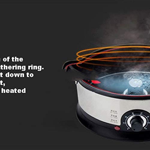  WAZTT Home Electric Food Steamer Multifunctional Steamer Pot Automatic Power-Of 3-Layer Large Capacity Seafood Steamer Cooker