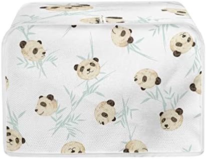  Buybai Kitchen Toaster Covers 2 Slice Wide Slot Cute 3D Pig Pattern Small Appliance Covers Dustproof Bread Maker Covers