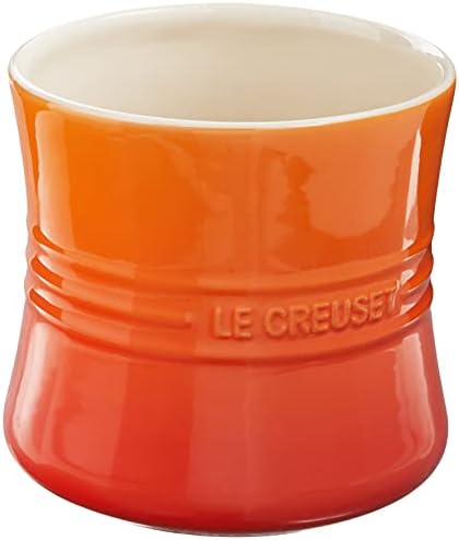  Le Creuset Stoneware Utensil Crock, 1 Qt., White