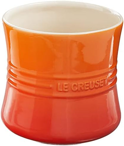  Le Creuset Stoneware Utensil Crock, 1 Qt., White