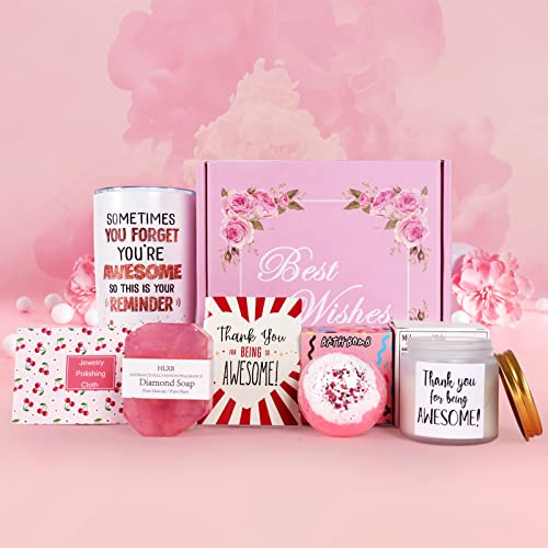  Hank You Gifts For Women, Thanksgiving Hostess Gifts For Women, Appreciation Encouragement Motivational Gift Box For Boss Lady, Friends, Teacher, Nurse, Employee, Coworker