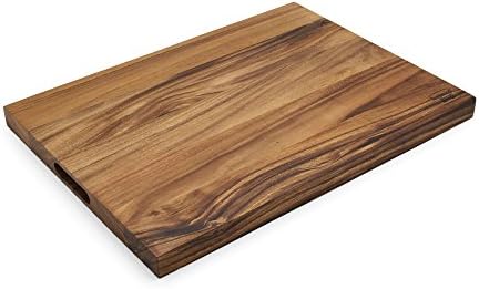  Kansas City Carving Board With Juice Channels, 22 X 15 X 2.5 Inches, Acacia Wood