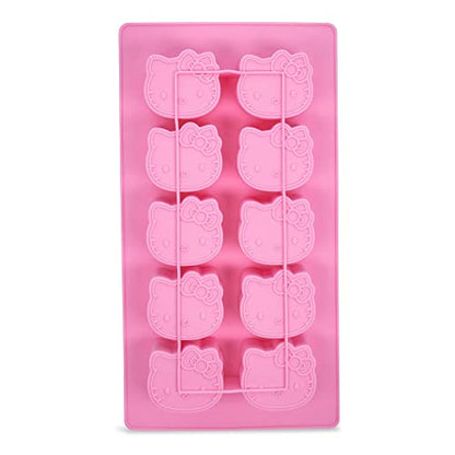  Sanrio Hello Kitty Flexible Silicone Mold Ice Cube Tray In Character Shapes | Reusable Ice Mold For Freezer