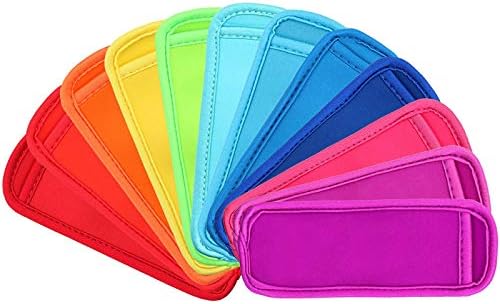  15 Pieces Reusable Popsicle Holders Popsicle Bags Freezer Ice Pop Sleeves Antifreezing Ice Pop Holders, White Fish Style