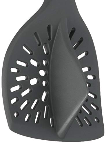 Tovolo Ground Meat & Vegetable, Kitchen Tool With Comfortable Grip, Dishwasher-Safe & BPA-Free Silicone & Nylon Meat Chopper, Charcoal