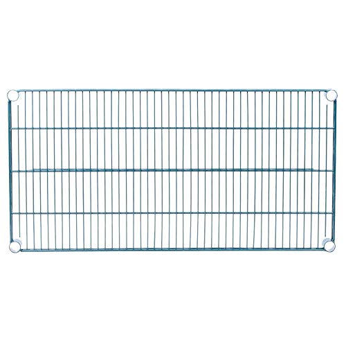  Commercial Green Epoxy Coated Wire Shelving 24 X 36 (2 Shelves) - NSF