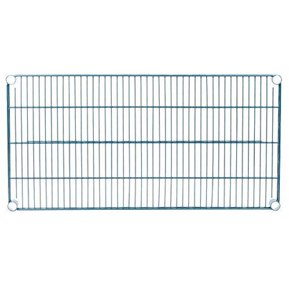 Commercial Green Epoxy Coated Wire Shelving 24 X 36 (2 Shelves) - NSF
