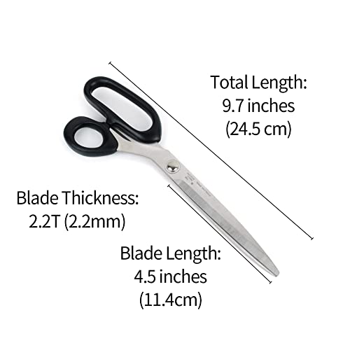  Korean Heavy Duty Kitchen Shears, Multipurpose Durable Scissors For Cutting Ribs, Pork, And Beef With Serrated Blade, Dishwasher Safe