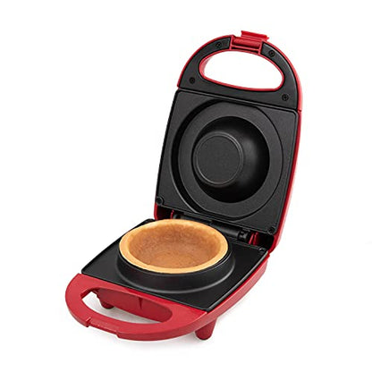  WM1907 Bowl Waffle Maker, Red