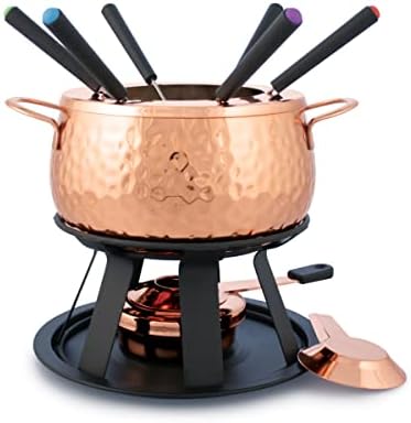  Swissmar 11-Piece Meat Fondue Set (Copper)