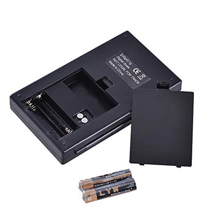  300g/0.01g High Precision Digital Electronic Scale,Portable Mini Digital Scale LCD With Blue Backlight, Measurement Converter For Jewelry,Goods,Precious Metals,Kitchen,Easy To Read (Black)