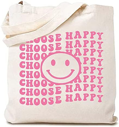  Haukea Canvas Tote Bag For Women Aesthetic Cute Tote Bags Inspirational Gifts For Women Beach Bags Reusable Grocery Bags