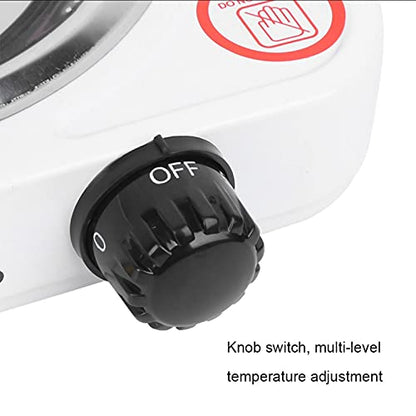 1000W Countertop Single Cast Iron Burner Electric Hot Plate Steel Portable Single Tube Easy To Wash US Plug 110V