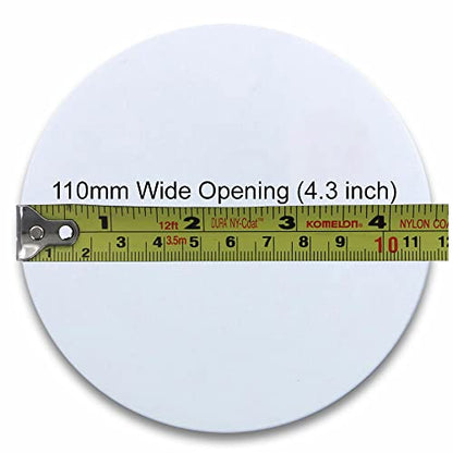  Ne Gallon Wide Mouth Jar With Lid And Dual Scale Thermometer-Set Of 2