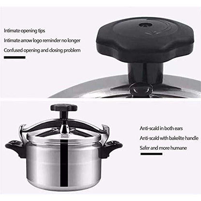  Kitchen Large Capacity Cooking Utensils, Pressure Cooker, Explosion Proof Pressur Einstant Pot-Anti Scald Heat Insulating Handle Large Capacity (Size : 4L)