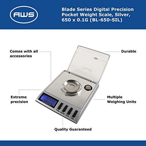  - Gemini 20 - Portable Precision Digital Milligram Scale 20g X 0.001g (Silver)