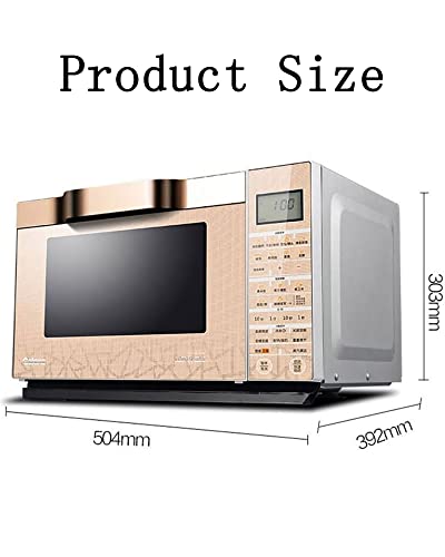  DUNOG 25L Solo Digital Digital Display Microwave Oven With Automatic Defrost And Lockout Feature, One-Touch Express Cook,Stainless Steel Kitchen Appliances