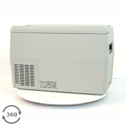  FMC-350XP 34 Quart Compact Portable Refrigerator, AC 115V/ DC 12V Real Freezer For Car, Home, Camping, RV-8°F To 50°F, One Size, Gray