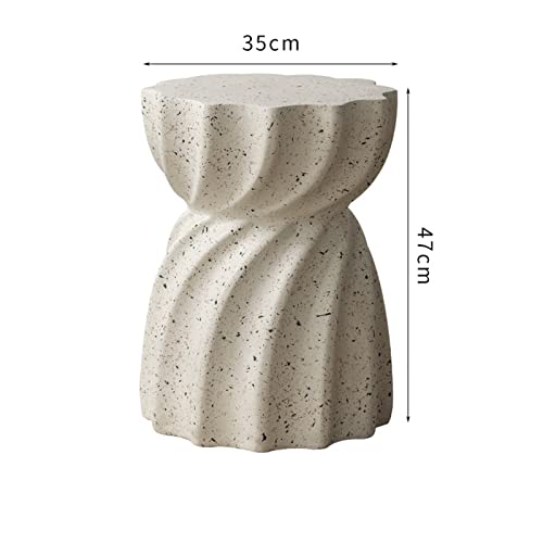  SOOVI Table Coffee Tables Furniture Art Small Round Table Dining Tables Luxury Living Room Decoration Tobile Side Table Bedside Table
