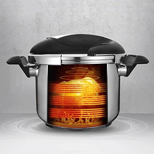  WETYG Programmable Pressure Cooker，stainless Steel Pressure Cooker， Household Induction Cooker Gas Universal Intelligent ，Slow Cook, Rice Cooker, Steamer
