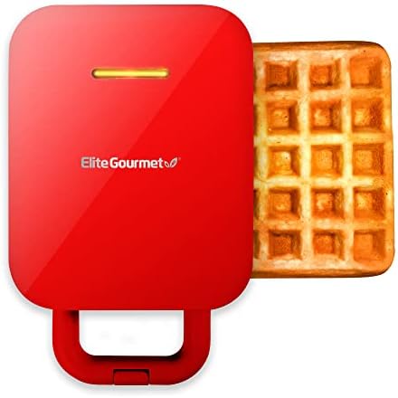  WM013M# Electric Nonstick Mini Waffle Maker, 1-Inch Thick Waffles, Compact Design, Hash Browns, Keto, Snacks, Sandwich, Eggs, Easy To Clean, Mint