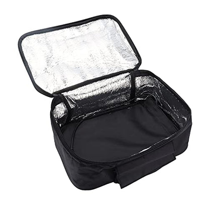 GENERIC Portable Mini Car Microwave 12V Electric Oven Fast Heating Picnic Box For Travel Camping Food Cooking Black.
