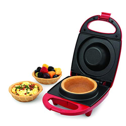  WM1907 Bowl Waffle Maker, Red
