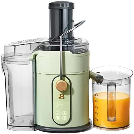 GENERIC Beautiful 5-Speed 1000W Electric Juice Extractor With Touch Activated Display, By Drew Barrymore (Oyster Gray)