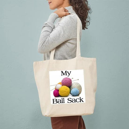  CafePress KNITTING GIFTS Tote Bag Natural Canvas Tote Bag, Reusable Shopping Bag