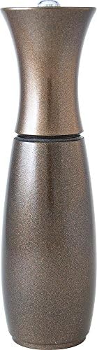  ' Mill Border Grill Salt Mill, Walnut Stain - 8 Inch, Adjustable Coarseness Fine To Coarse, MADE IN U.S.A.