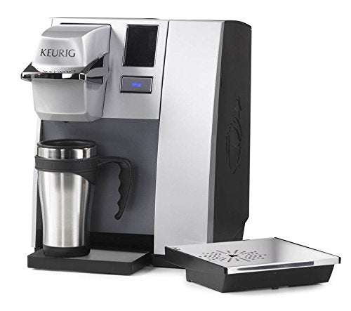 Keurig® K155 Office Pro Commercial Coffee Maker, Single Serve K-Cup Pod Coffee Brewer, Silver, Extra Large 90 Oz. Water Reservoir
