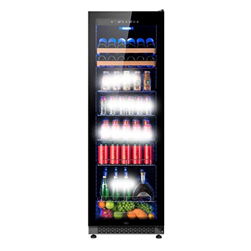  Wine Cooler Beverage Wine Cooler Can Refrigerator No Frost Utility Cold Drink Wine Display Beverage Cabinet