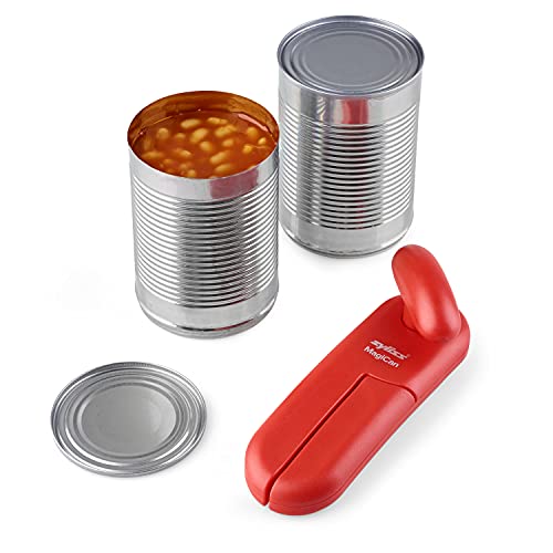 Zyliss YLISS MagiCan Manual Can Opener - Red