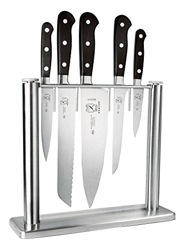  23500 Renaissance 6-Piece Forged Knife Block Set, Tempered Glass Block