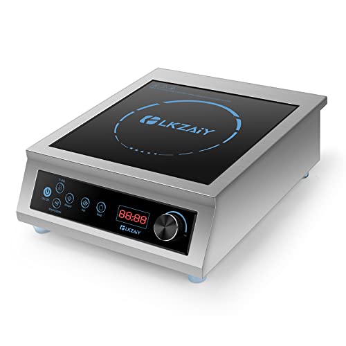  Induction Cooktop, Commercial Electric Stove 3500W 240v Commercial Induction Cooktop Hot Plate For Cooking Portable Electric Stove For Kitchen Home School & Restaurant