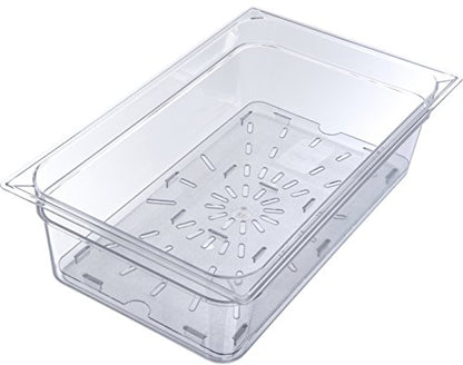  1021507 StorPlus Full Size Polycarbonate Drain Shelf, Clear