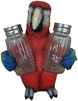  Animal Holder With Salt And Pepper Shaker Set (3 Piece) | Kitchen Décor And Accessories | Salt And Pepper Shakers | Home Décor | Home Decorations… (Rooster)
