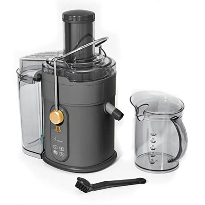GENERIC Beautiful 5-Speed 1000W Electric Juice Extractor With Touch Activated Display, By Drew Barrymore (Oyster Gray)