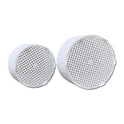  Cheese Molds With Followers For Making Soft And Semi-Hard Cheeses - Set Of 2