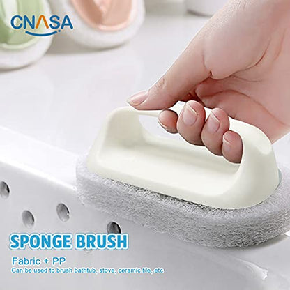  6 Pack Household Deep Cleaning Brush Set-Kitchen Cleaning Brushes, Includes Scrub Brush/Dish Brush/Bottle Brush/Grout Corner Brushes/Crevice Brush/Shoe Brush/ For Bathroom, Floor, Tub, Shower, Tile