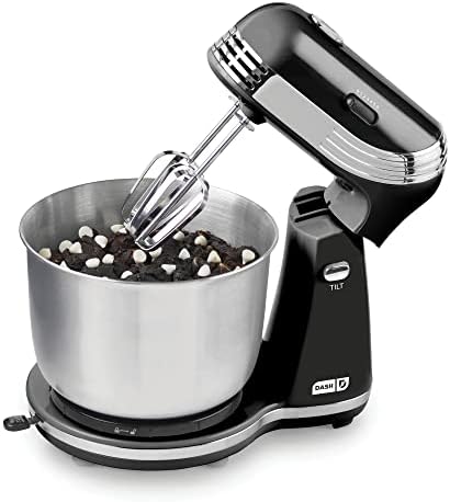 Dash Ash Stand Mixer (Electric Everyday Use): 6 Speed & Quest Countertop Blender 1.5L With Stainless Steel Blades For Coffee Drinks, Deserts, Frozen Cocktails, Purées, Shakes, Soups - Aqua