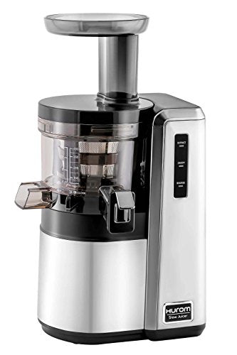  UROM HZ Slow Juicer, Silver (Renewed)